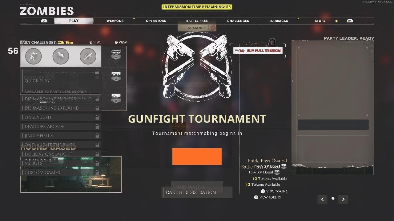 Cold War Menu UI glitch - YouTube