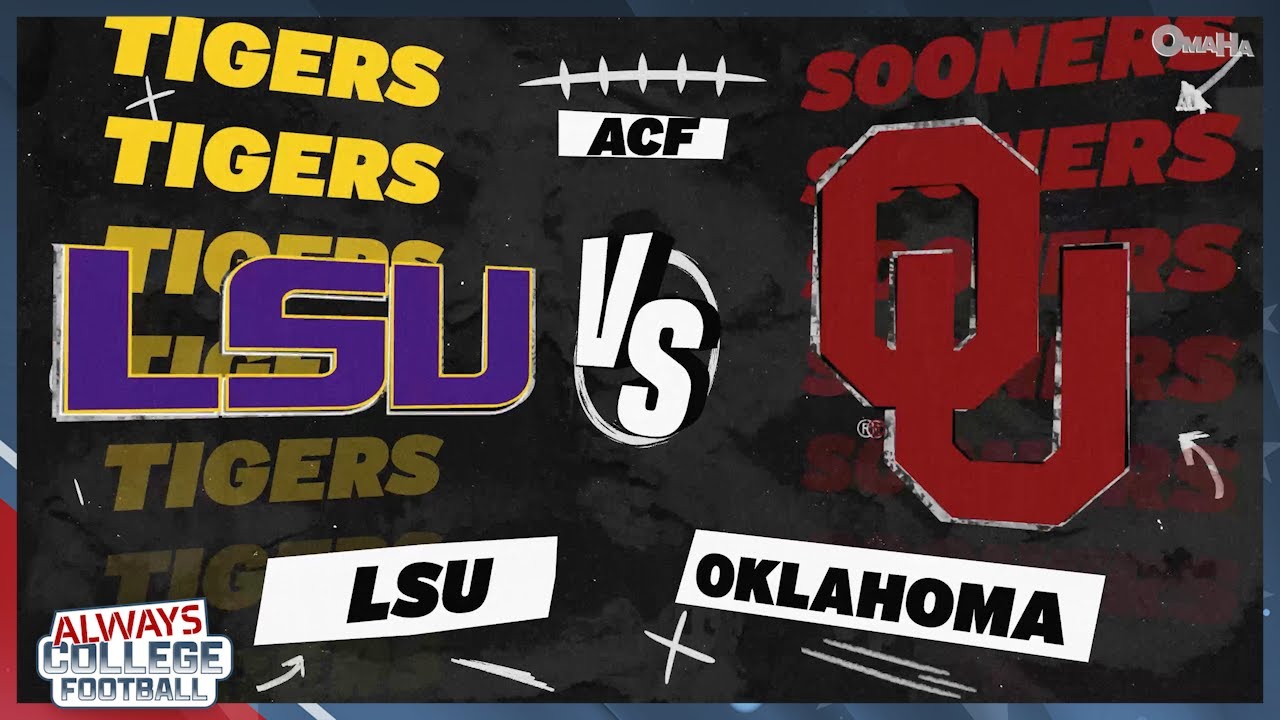 Greg McElroy's KEYS to LSU vs. Oklahoma 🔑 | Always College Football ...