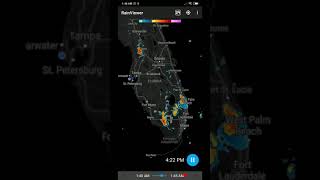 Doppler Rain Radar South Florida 5/11/2019