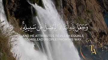 سورة الزمر بصوت أحمد عبد الرزاق. وإذا مس الإنسان ضر دعا ربه منيبا إليه/