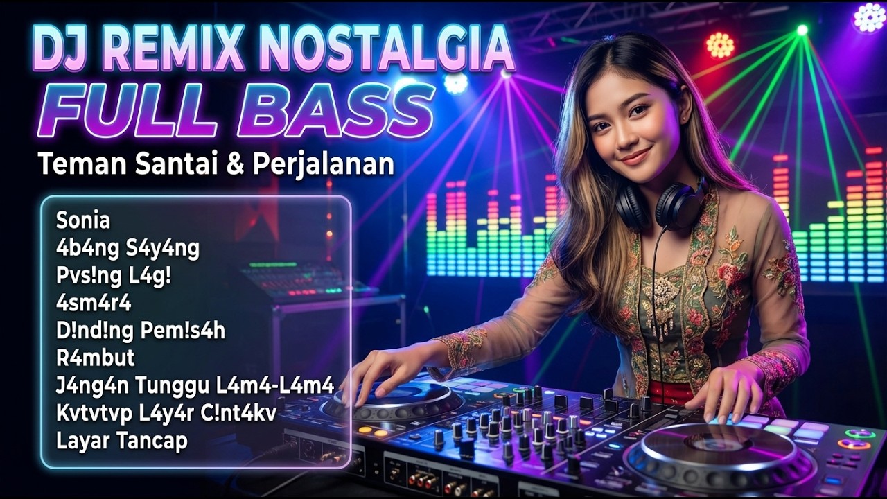 DJ REMIX LAGU LAWAS NOSTALGIA | MUSIK ENAK UNTUK SANTAI & AKTIFITAS
