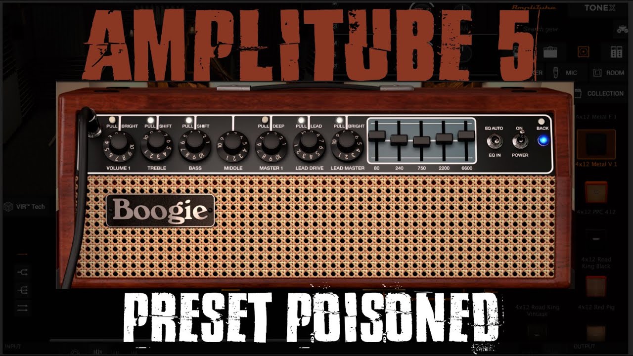 AMPLITUBE 5 - Mesa Boogie - Mark IIC+ - Poisoned [PRESET]