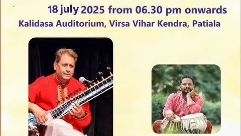 Part 3 PT. #Harvinder Sharma #sitar #mia ki malhar tabla by #Jaidev NZCC PATIALA 2025