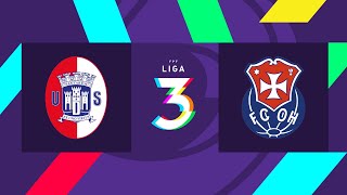 Liga 3, 10ª jorn.: U. Santarém 1-1 Oliveira Hospital