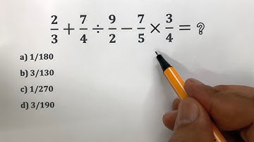 Expressão com Frações 🤯 Consegue resolver | Prof Robson Liers