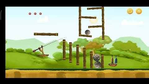 Knock Down Bottles Forest World #knockdownbottlesforestworld