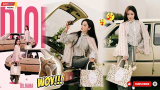 Dilraba Dilmurat Stuns In Striped Shirt U0026 Jeans At Paris Fashion Week