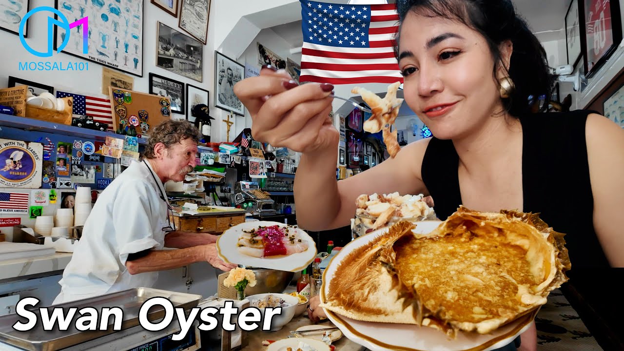 ร้านตำนานของซานฟรานซิสโก แพงไหม?  #มอสลา | Swan oyster Depot in SF