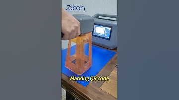 🎉Handheld laser marking machine：marking QR code#lasermarkingmachine #lasermarking #qrcode