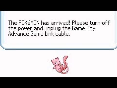 How to catch mew in pokemon fire red without cheats.wmv 