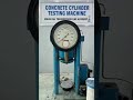 Concrete Cylinder test machine #concretework #concrete #concretecylinder #cincretetest #construction