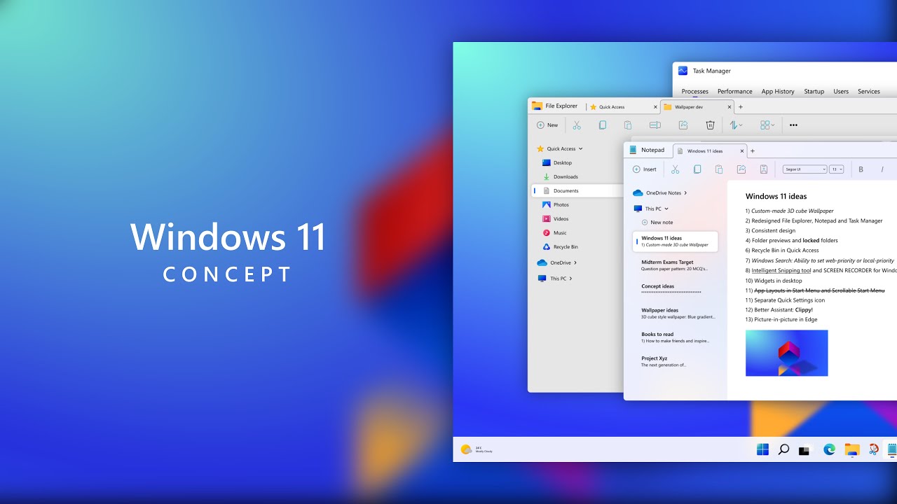 Windows 11 Concept - YouTube
