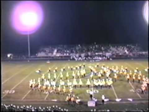 James Wood High School Band-1993 Field Show at Foo...