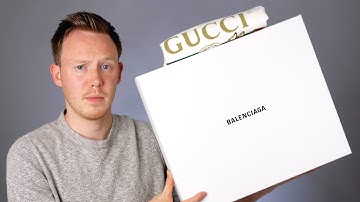 UNBOXING Crazy BALENCIAGA Sneakers & My First GUCCI from Farfetch!