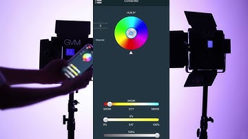 GVM RGB Led Video Light