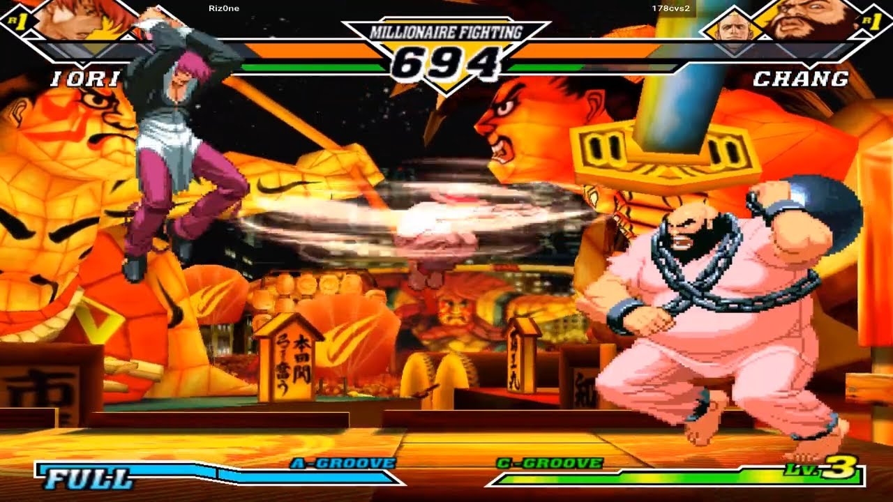 Fightcade 👊 Capcom Vs Snk 2 👊🏾 Riz0ne 🇺🇸 Vs 178cvs2 🇯🇵