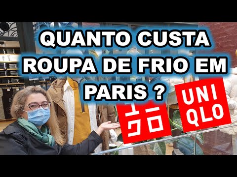 Miniatura do vídeo: QUANTO CUSTA ROUPA DE FRIO NA UNIQLO #Vivendoemparis