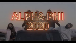CHAPMAN ALPHA PHI RECRUITMENT VIDEO