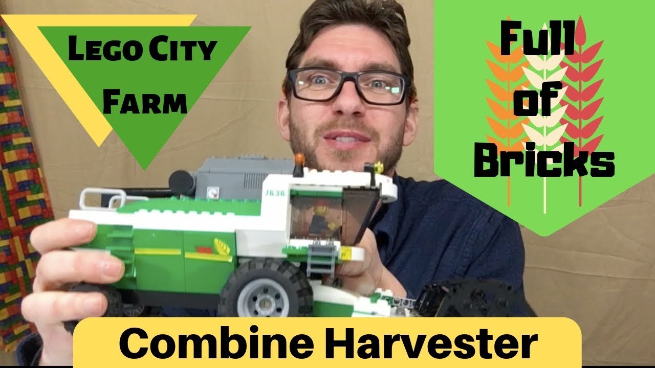 Full of Bricks: Farm Combine Harvester (7636)