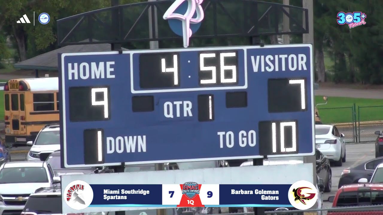 8/28/2025 - Goleman Gators vs Southridge Spartans