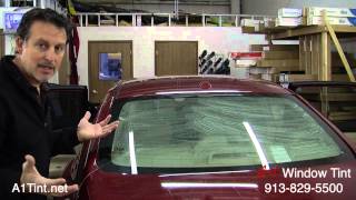 Window Tinting (DIY: How to tint auto back glass)