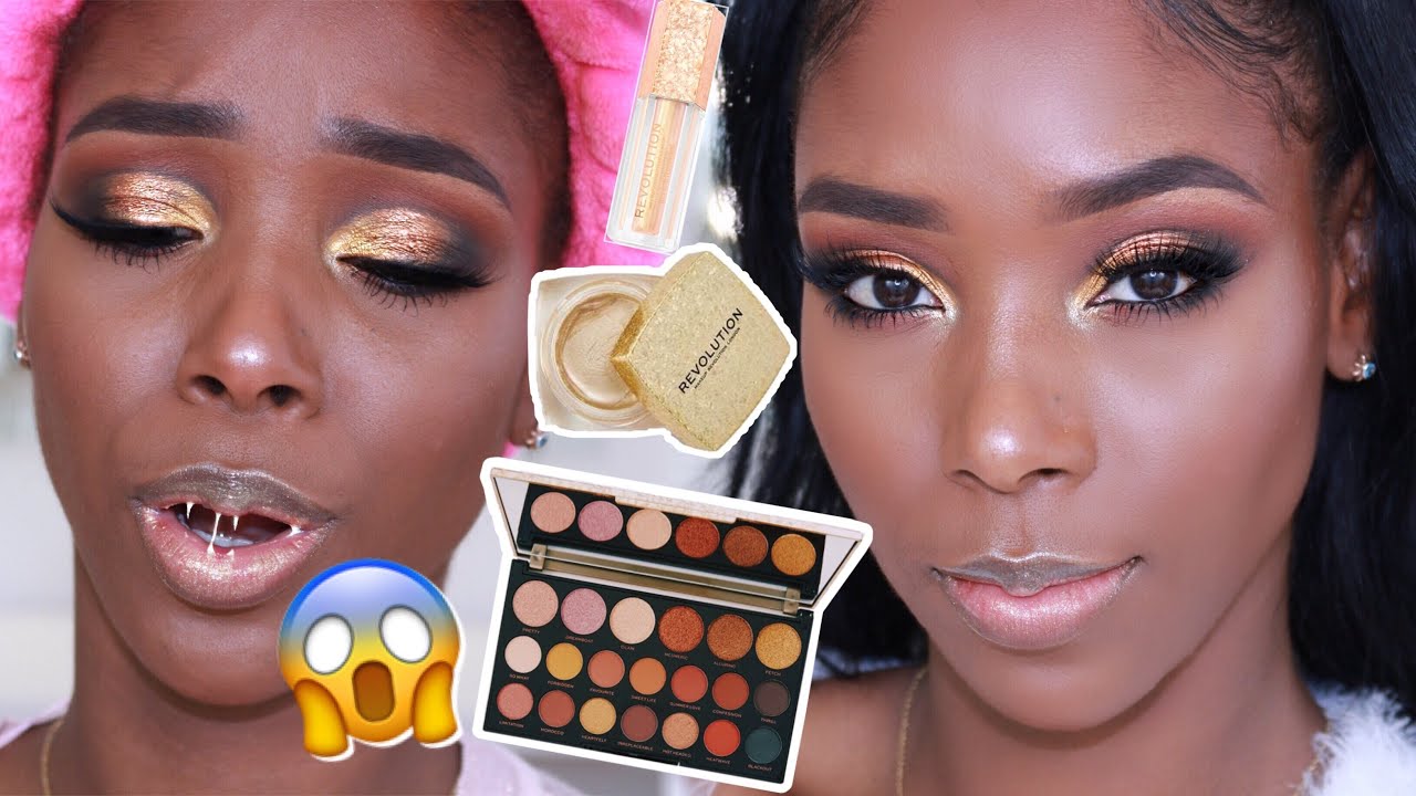 PROBANDO MAQUILLAJE BARATO NUEVO! MAKEUP REVOLUTION JEWEL COLLECTION | Mary Pulido