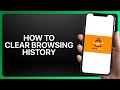 How To Clear Browsing History In Amazon Shopping App 2025! Tutorial