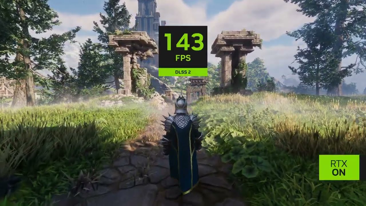 Enshrouded - 4K NVIDIA DLSS 2 Comparison |  CES 2024