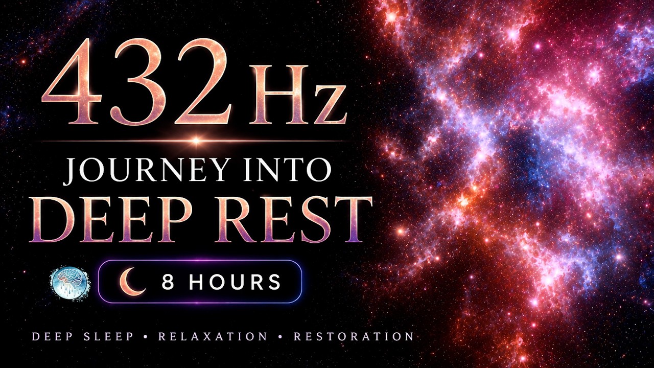 🌙 Journey Into Deep Rest | 432 Hz Deep Sleep Music (8 Hours) adlı videoyu YouTube'da izle 🌙 Journey Into Deep Rest | 432 Hz Deep Sleep Music (8 Hours) adlı videoyu YouTube'da izle