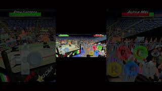 #yaseengamingclipsWrestling Empire Gameplay #shortsTag Team Chaos & Table Break! 🎮 #wrestling#wwe 🎧