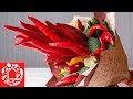 Самый необычный подарок своими руками! 🌶️🌶️🌶️ Съедобный букет из острого перца