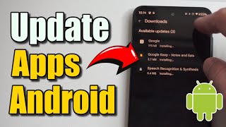How to Update All your Apps on Google Play Store using Android Phone (Best Method)