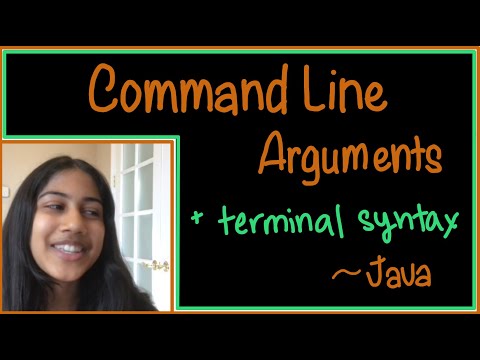 Command Line Arguments! | Java