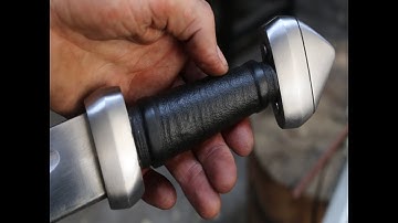 Forging a langseax from a semi truck leaf spring part 3