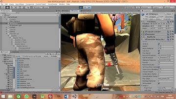 (part12)Tutorial unity3D .build small game by unity3d , Android Third Person shooting
