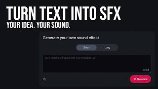 Slooply SFX Generator – Turn Text Into Sound Effects in Seconds! | Full Tutorial