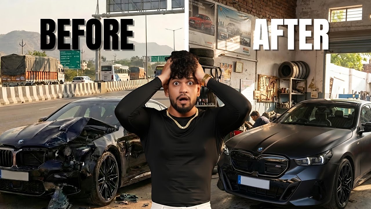 MY BMW Accident Story🥺 and NEW BMW LOOK !😱