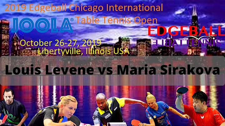 [Table Tennis Match] Louis Levene vs. Maria Sirako...