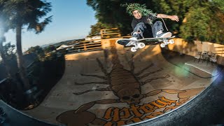 Milton Martinez - Quick Backyard Mini Ramp Session