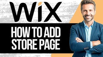 How to Add a Store Page in Wix