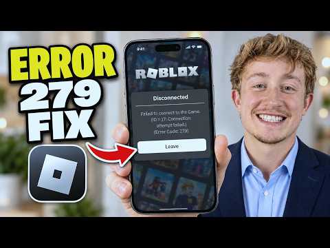 Roblox Error Code 279 ID 17 Fix On iPhone - Full Guide