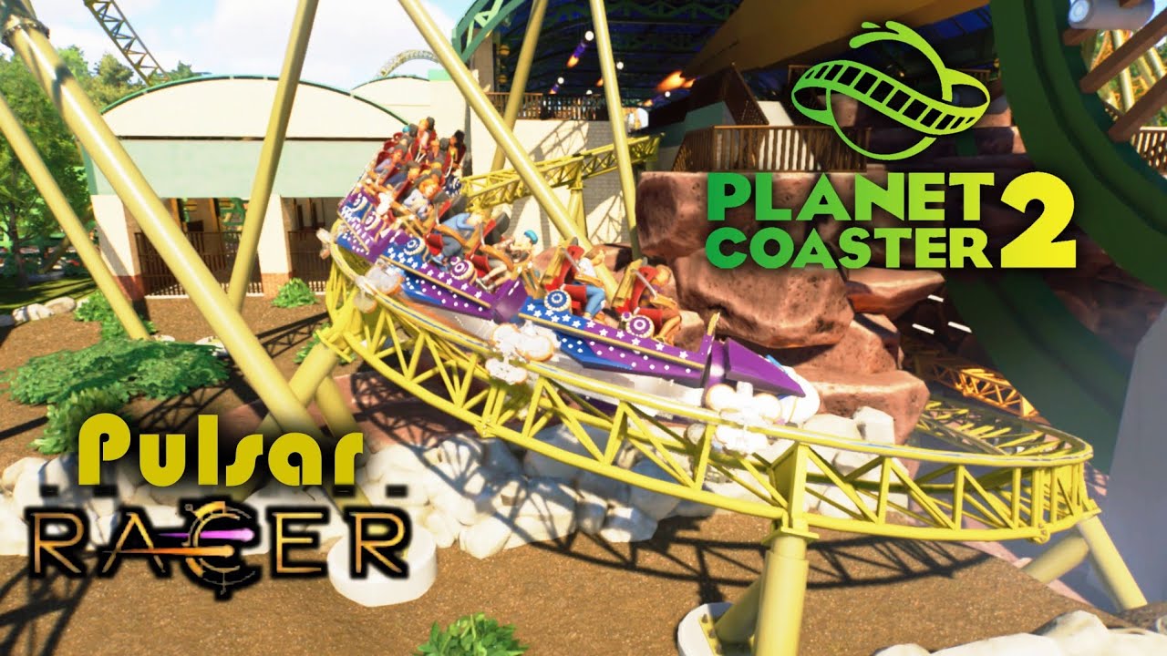 Pulsar [Green Track] | Off-Ride POV's Pt.1 - (Planet Coaster 2)