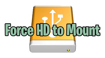 How to Force External HD to Mount on Mac OS X Desktop