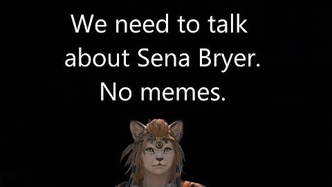 We Need to Talk About Sena Bryer. FFXIV Wuk Lamat Voice Actress