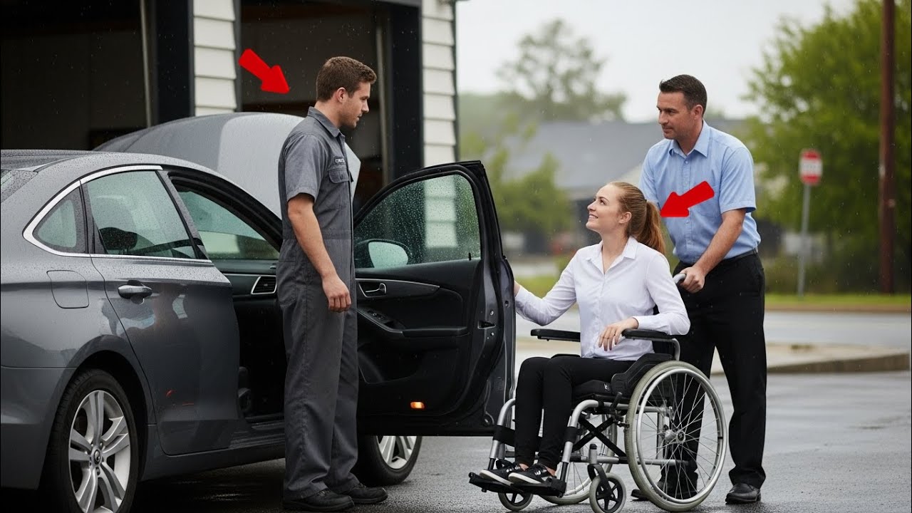 Poor Mechanic Builds Car For Paralyzed Woman__But Her Secret Changes His Life Forever...."
