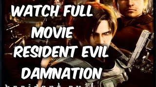  Movie Resident Evil Damnation In English