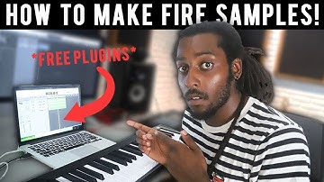 HOW TO MAKE FIRE SAMPLES (LIKE CUBEATZ, PVLACE, FRANK DUKES_