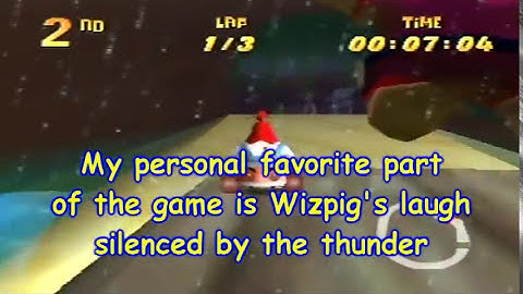 Diddy Kong Racing Adventure Two Walkthrough Part 12 - Wizpig Final Race #1