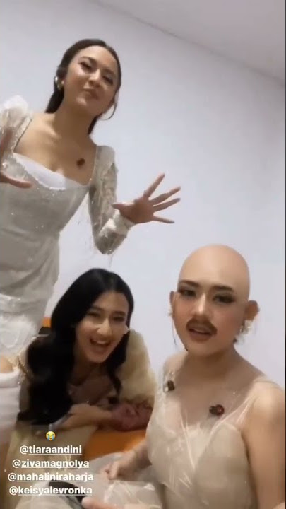 TIARA , LYODRA , MAHALINI , ZIVA , KEISYA KLO UDH KUMPUL AUTO RUSUH 🤣😂💕 #tiaraandini #mahalini