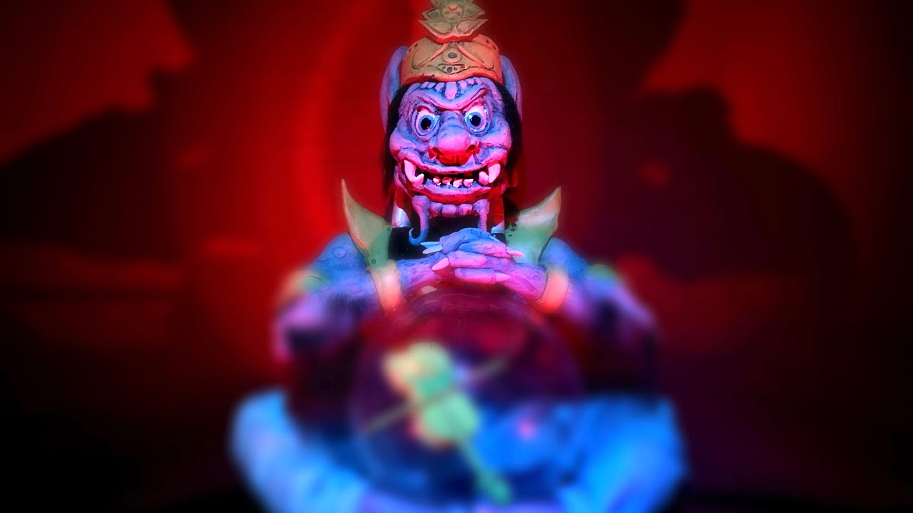 Ik maakte De Oosterse Geest uit het Spookslot van de Efteling